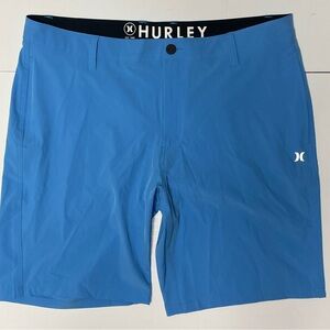 Hurley All Day Vibrant Blue Hybrid Shorts Men's 38